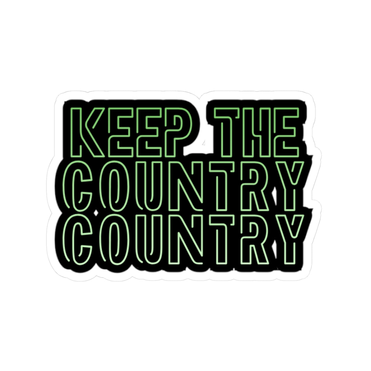 Green Party Sticker
