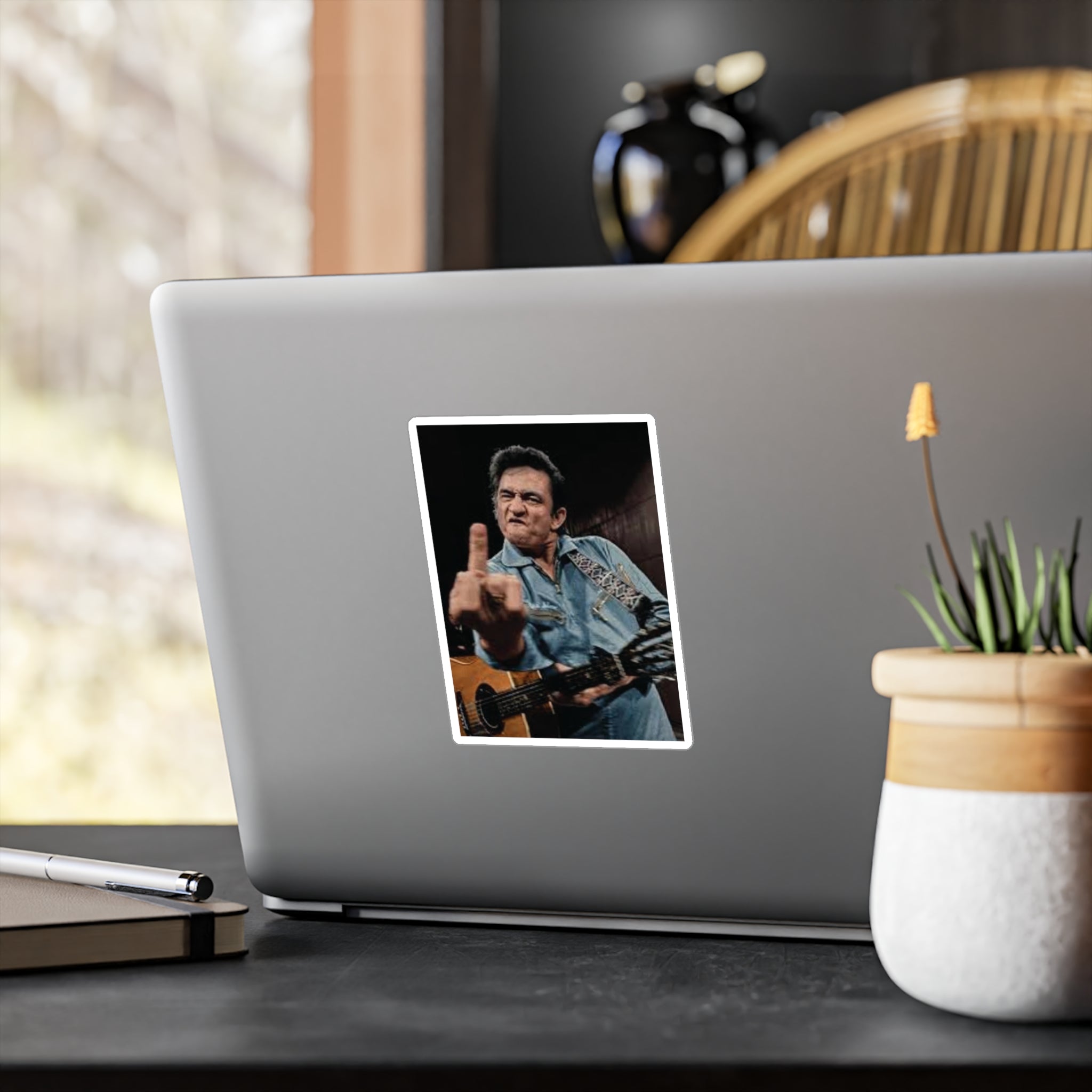 Legendary Johnny Cash Vinyl Sticker