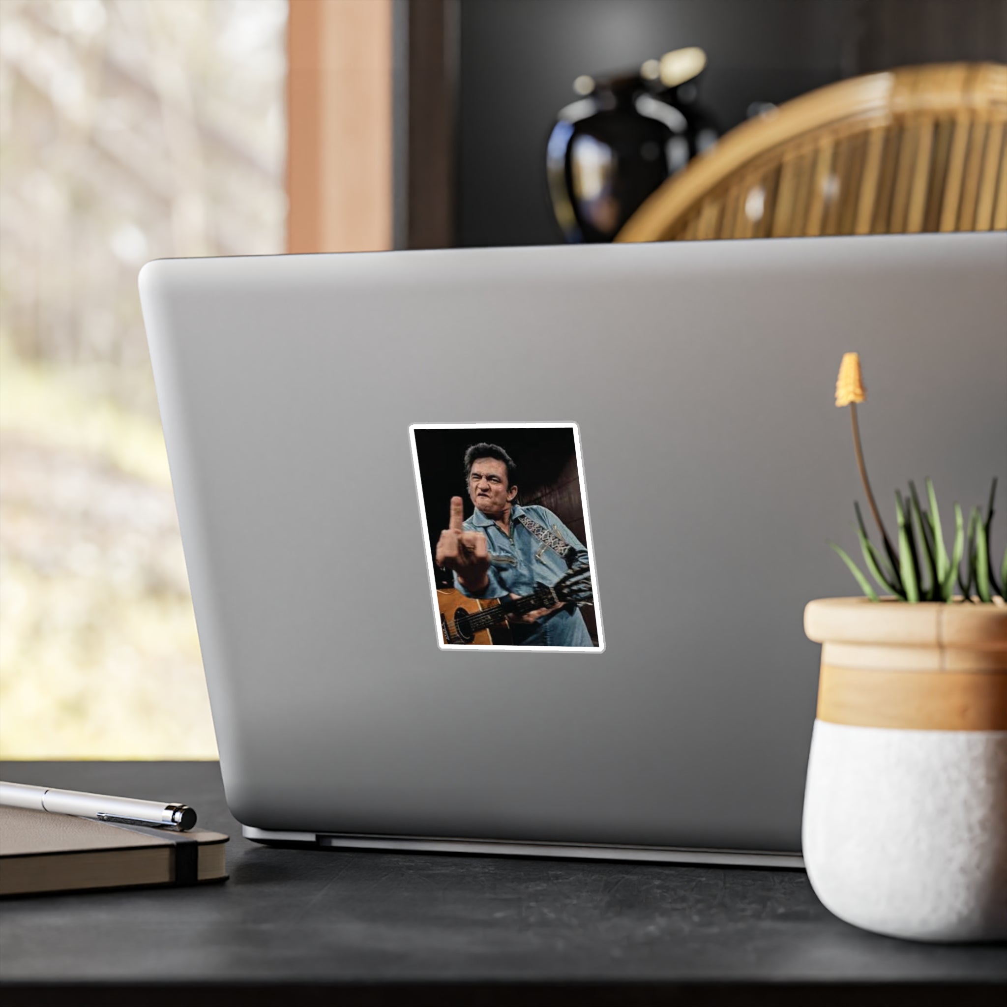 Legendary Johnny Cash Vinyl Sticker