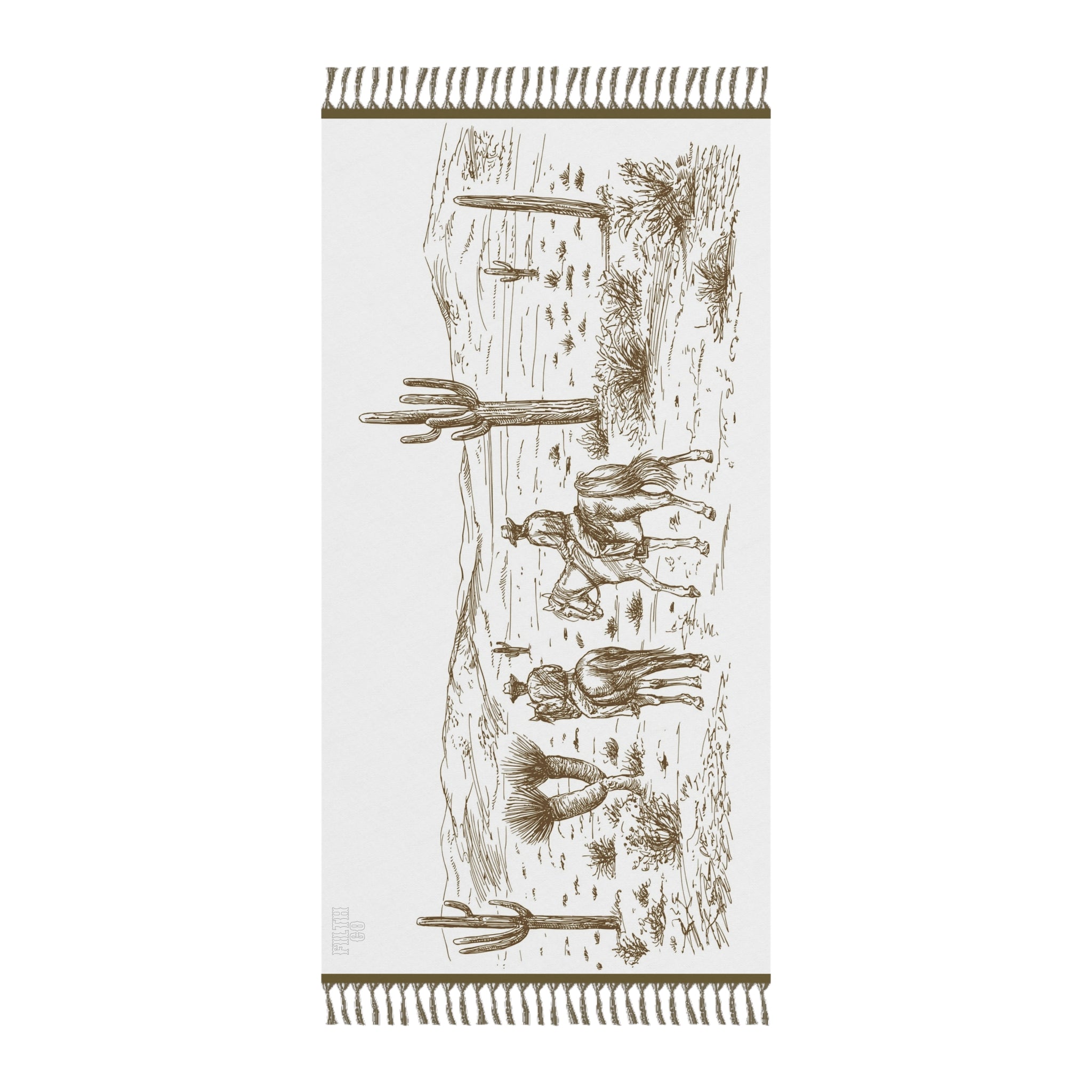Gitty Up Beach Cloth