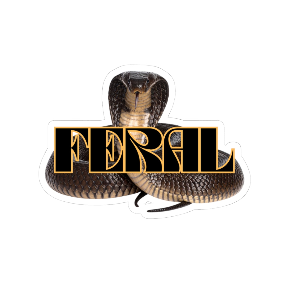 Tread Lightly- Feral Sticker